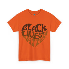 Load image into Gallery viewer, Black Lives Matter Unisex Heavy Cotton Tee - Statement Tee for Activism and Awareness
