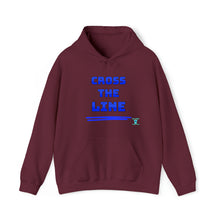 Load image into Gallery viewer, Cross The Line Hooded Sweatshirt
