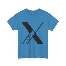 Load image into Gallery viewer, Unisex Heavy Cotton Tee - Minimalist 2-Cross Graphic Tee
