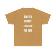 Load image into Gallery viewer, Game Crew T‑Shirt — Gamer Icons Front &amp; "Forever For Life" Back
