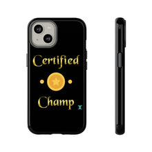 Load image into Gallery viewer, Certified Champ V2 (Gold) iPhone 14 Tough Cases
