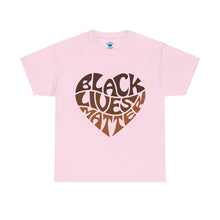 Load image into Gallery viewer, Black Lives Matter Unisex Heavy Cotton Tee - Statement Tee for Activism and Awareness
