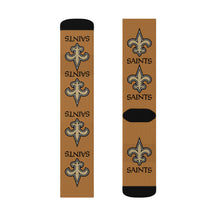 Load image into Gallery viewer, New Orleans Saints Sublimation Socks
