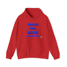 Load image into Gallery viewer, Cross The Line Hooded Sweatshirt
