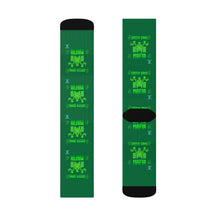 Load image into Gallery viewer, Green Gang Mafia Sublimation Socks
