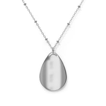 Load image into Gallery viewer, J’s Barbershop Oval Necklace
