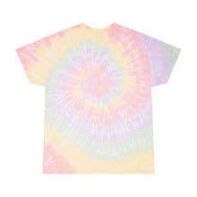 Load image into Gallery viewer, Peace &amp; Justice Tie-Dye Tee - Spiral Design for Activists
