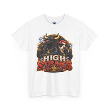 Load image into Gallery viewer, High Steaks T‑Shirt V2.

