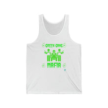 Load image into Gallery viewer, Green Gang Mafia Jersey Tank
