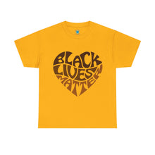 Load image into Gallery viewer, Black Lives Matter Unisex Heavy Cotton Tee - Statement Tee for Activism and Awareness
