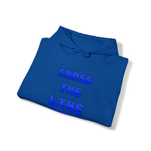 Load image into Gallery viewer, Cross The Line Hooded Sweatshirt
