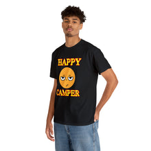 Load image into Gallery viewer, Happy Camper (Ironic Version) Unisex Heavy Cotton Tee
