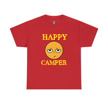 Load image into Gallery viewer, Happy Camper (Ironic Version) Unisex Heavy Cotton Tee
