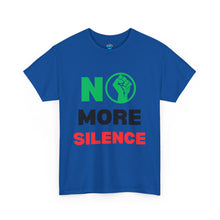 Load image into Gallery viewer, No More Silence Unisex Heavy Cotton Tee - Empowerment Statement Shirt
