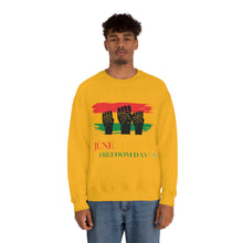 Load image into Gallery viewer, Juneteenth Unisex Heavy Blend™ Crewneck Sweatshirt
