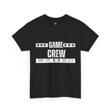 Load image into Gallery viewer, Game Crew T‑Shirt — Gamer Icons Front &amp; "Forever For Life" Back
