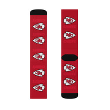 Load image into Gallery viewer, Kansas City Chiefs Sublimation Socks
