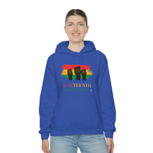 Load image into Gallery viewer, Juneteenth Unisex Heavy Blend™ Hooded Sweatshirt
