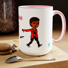 Load image into Gallery viewer, Self Made Diva Two-Tone Coffee Mugs, 15oz

