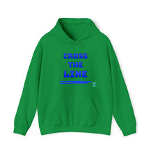 Load image into Gallery viewer, Cross The Line Hooded Sweatshirt

