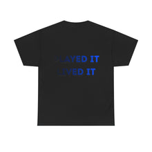 Load image into Gallery viewer, T-Shirt — Gamer X Logo &amp; "Played It Lived It" Retro Gaming Tee
