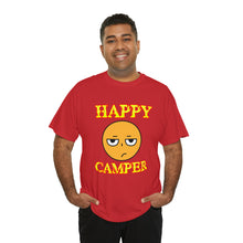 Load image into Gallery viewer, Happy Camper (Ironic Version) Unisex Heavy Cotton Tee
