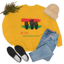 Load image into Gallery viewer, Juneteenth Unisex Heavy Blend™ Crewneck Sweatshirt
