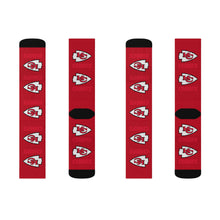 Load image into Gallery viewer, Kansas City Chiefs Sublimation Socks
