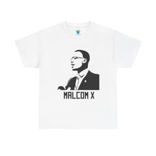 Load image into Gallery viewer, Malcolm X Tribute T-Shirt — "By Any Means Necessary" Graphic Tee
