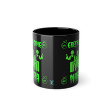 Load image into Gallery viewer, Green Gang Mafia Coffee Cup
