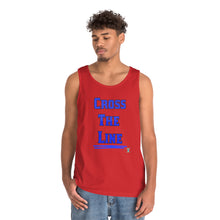 Load image into Gallery viewer, Cross The Line V2  Tank Top
