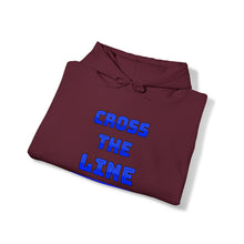 Load image into Gallery viewer, Cross The Line Hooded Sweatshirt
