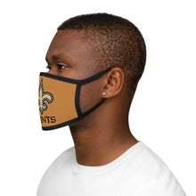 Load image into Gallery viewer, New Orleans Saints Mixed-Fabric Face Mask

