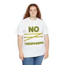 Load image into Gallery viewer, No Trespassing Unisex Heavy Cotton Tee
