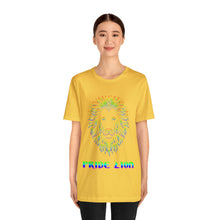 Load image into Gallery viewer, Pride Lion Unisex Jersey Short Sleeve Tee
