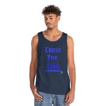 Load image into Gallery viewer, Cross The Line V2  Tank Top
