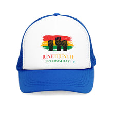 Load image into Gallery viewer, Juneteenth Mesh Cap
