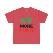 Load image into Gallery viewer, No More Silence Unisex Heavy Cotton Tee - Empowerment Statement Shirt
