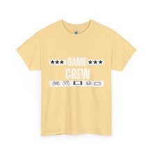 Load image into Gallery viewer, Game Crew T‑Shirt — Gamer Icons Front &amp; "Forever For Life" Back

