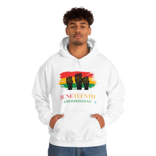 Load image into Gallery viewer, Juneteenth Unisex Heavy Blend™ Hooded Sweatshirt
