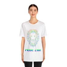 Load image into Gallery viewer, Pride Lion Unisex Jersey Short Sleeve Tee
