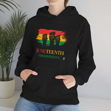Load image into Gallery viewer, Juneteenth Unisex Heavy Blend™ Hooded Sweatshirt
