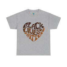 Load image into Gallery viewer, Black Lives Matter Unisex Heavy Cotton Tee - Statement Tee for Activism and Awareness
