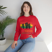 Load image into Gallery viewer, Juneteenth Unisex Heavy Blend™ Crewneck Sweatshirt
