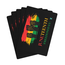 Load image into Gallery viewer, Juneteenth Poker Cards
