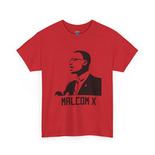 Load image into Gallery viewer, Malcolm X Tribute T-Shirt — "By Any Means Necessary" Graphic Tee
