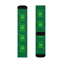 Load image into Gallery viewer, Green Gang Mafia Sublimation Socks
