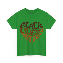 Load image into Gallery viewer, Black Lives Matter Unisex Heavy Cotton Tee - Statement Tee for Activism and Awareness
