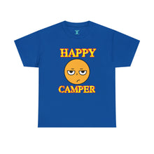 Load image into Gallery viewer, Happy Camper (Ironic Version) Unisex Heavy Cotton Tee
