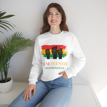 Load image into Gallery viewer, Juneteenth Unisex Heavy Blend™ Crewneck Sweatshirt
